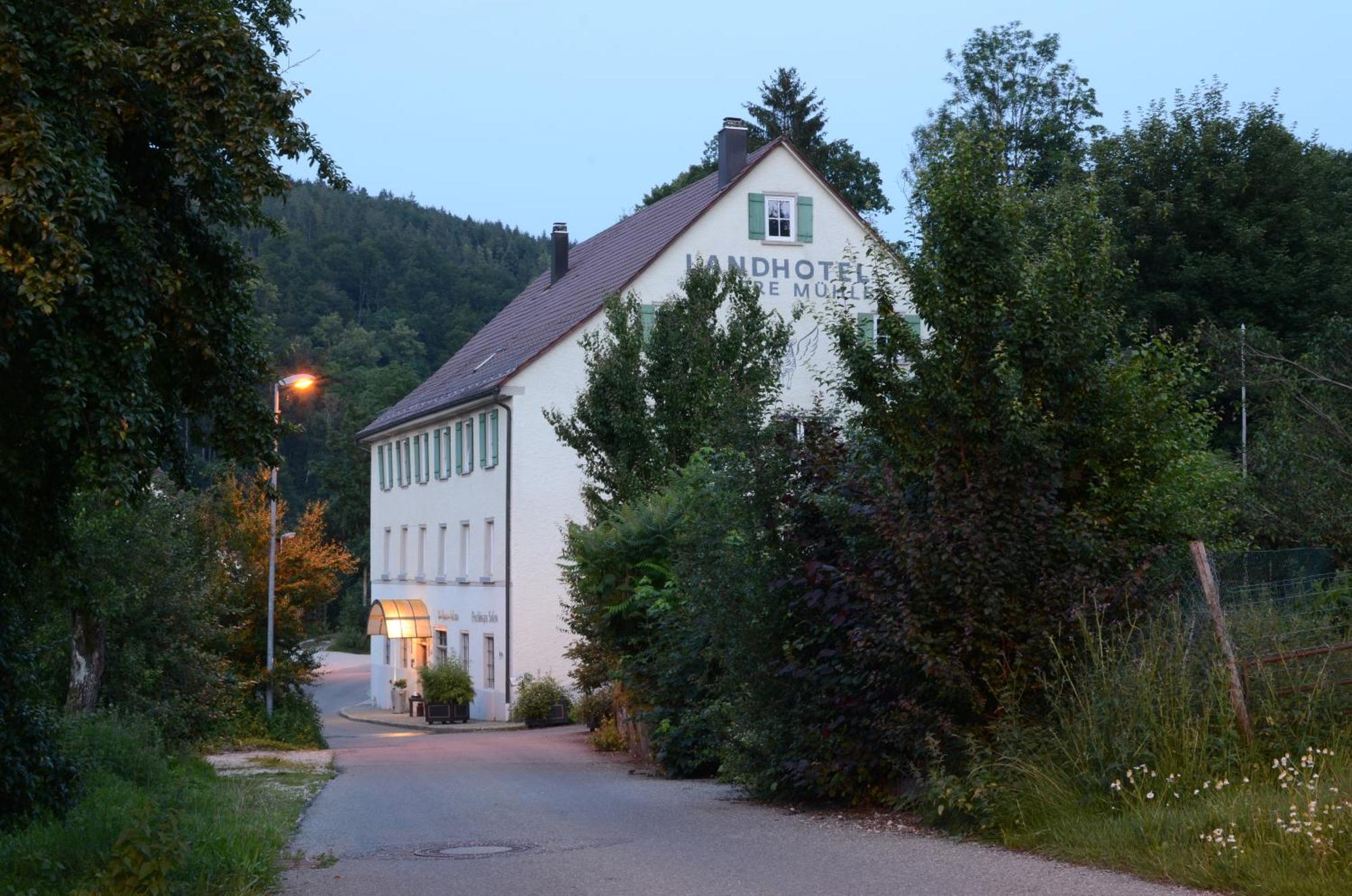 Landhotel Untere Muehle Strassberg Екстер'єр фото